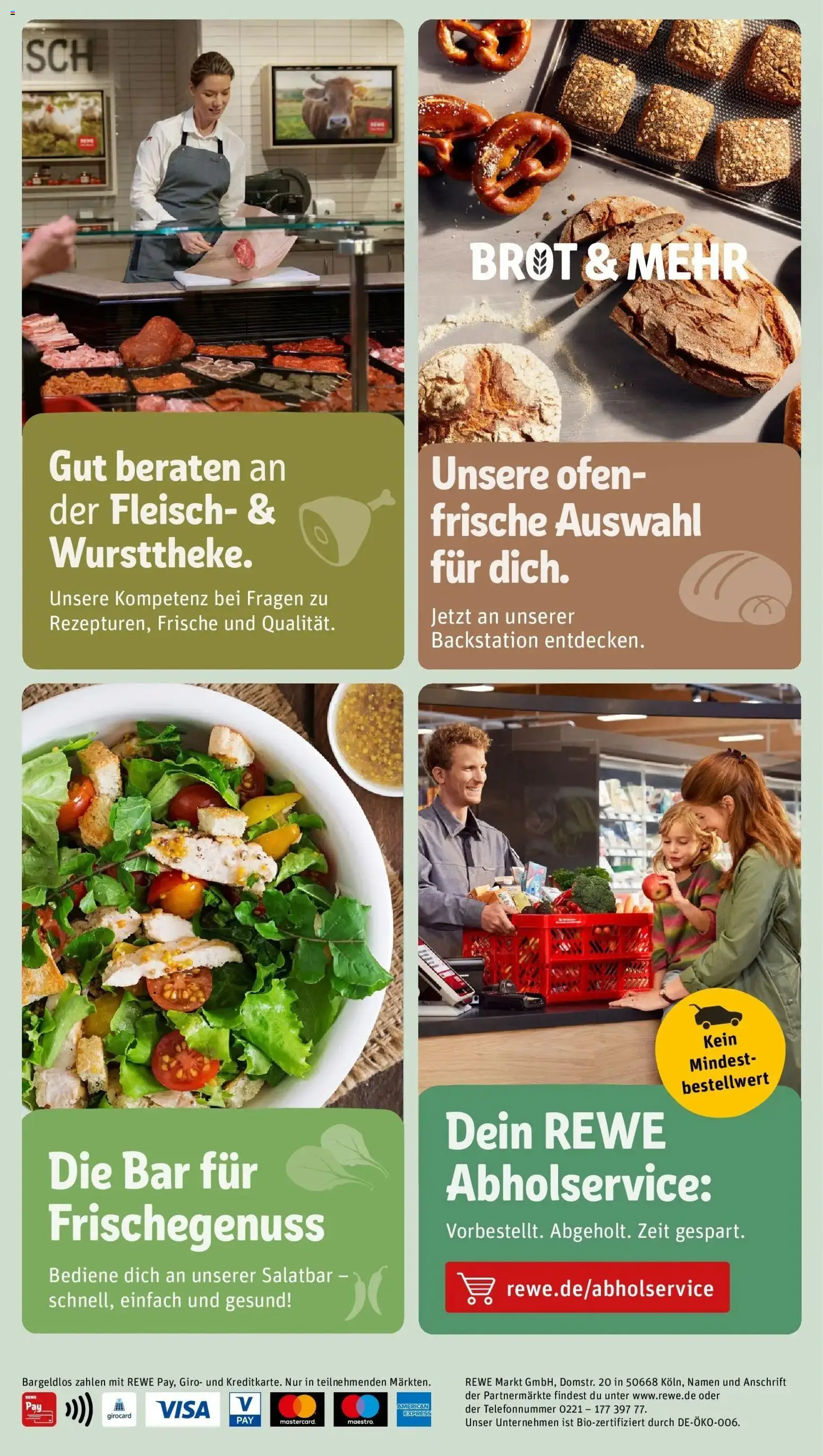 Vorschau von dem Prospekt des Geschäftes Rewe, gültig ab dem 26.10.2026