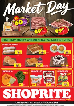 Preview of Shoprite flyer valid from 26/08/2026
