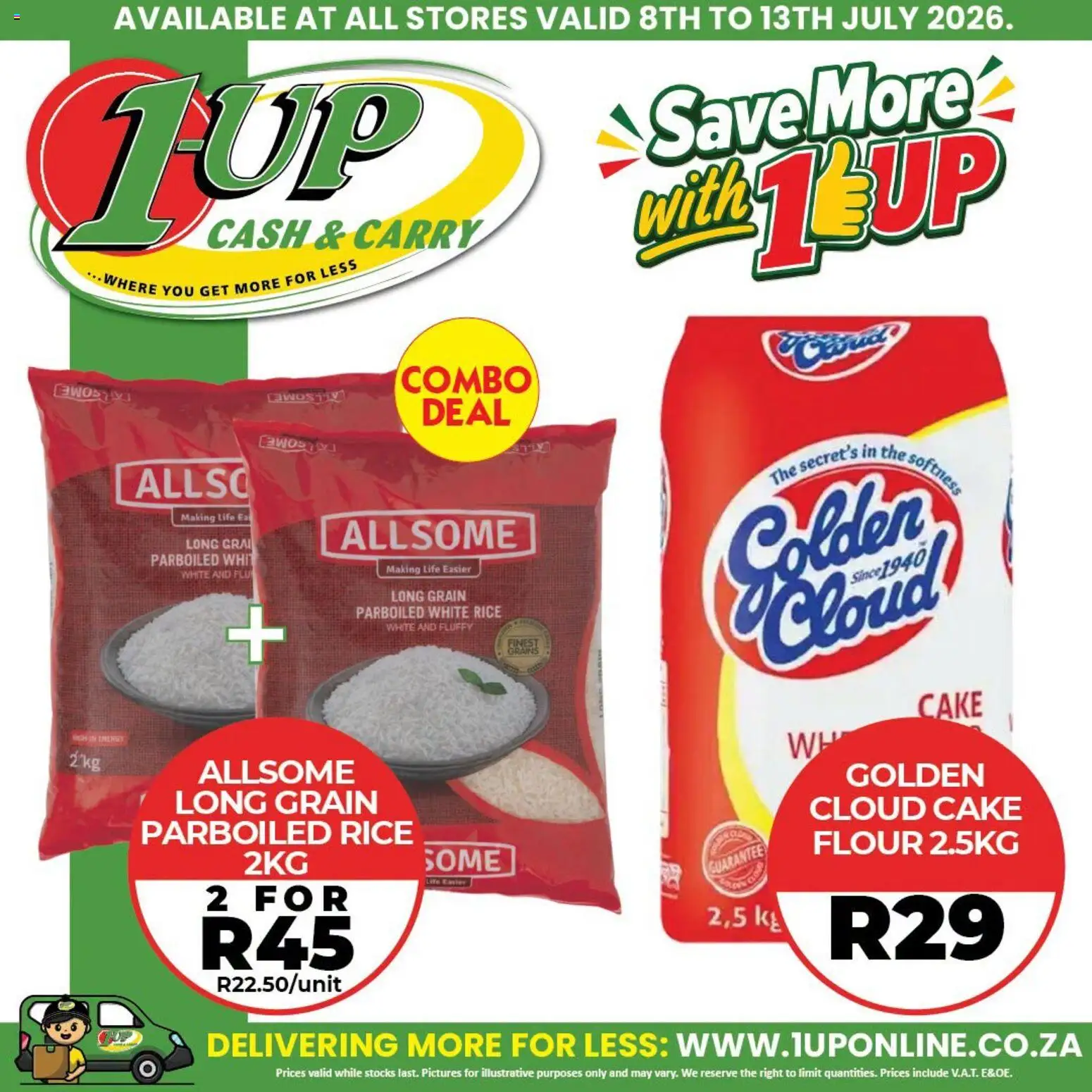 Preview of 1UP Cash & Carry flyer valid from 08/07/2026