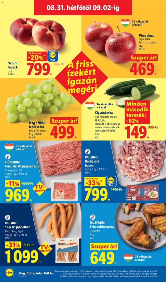 Új Lidl akciós újság 08.27.