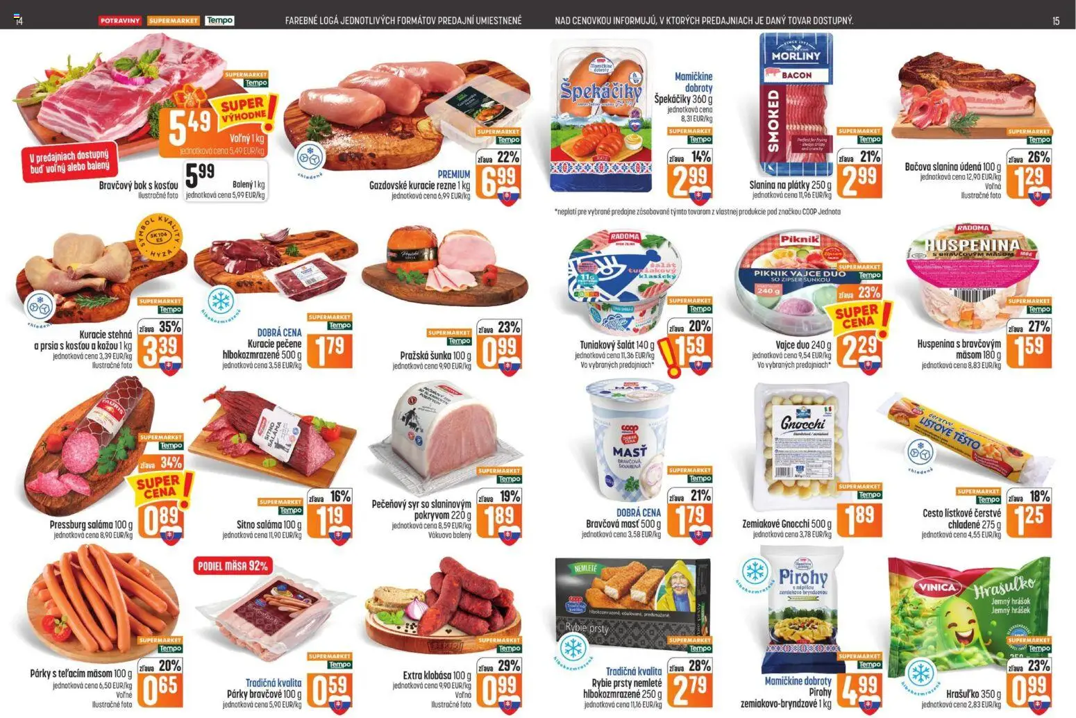 Náhľad COOP Jednota letáku platného od 15.10.2026