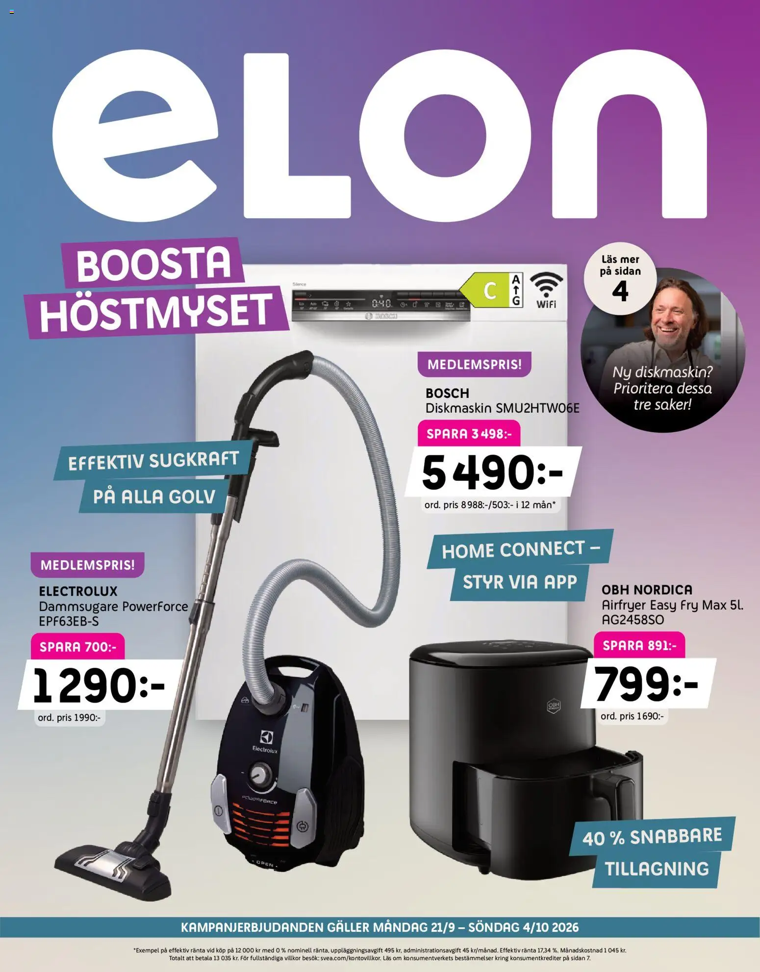 Förhandsgranska reklamblad Elon erbjudanden från butik Elon gäller från 21/09/2026