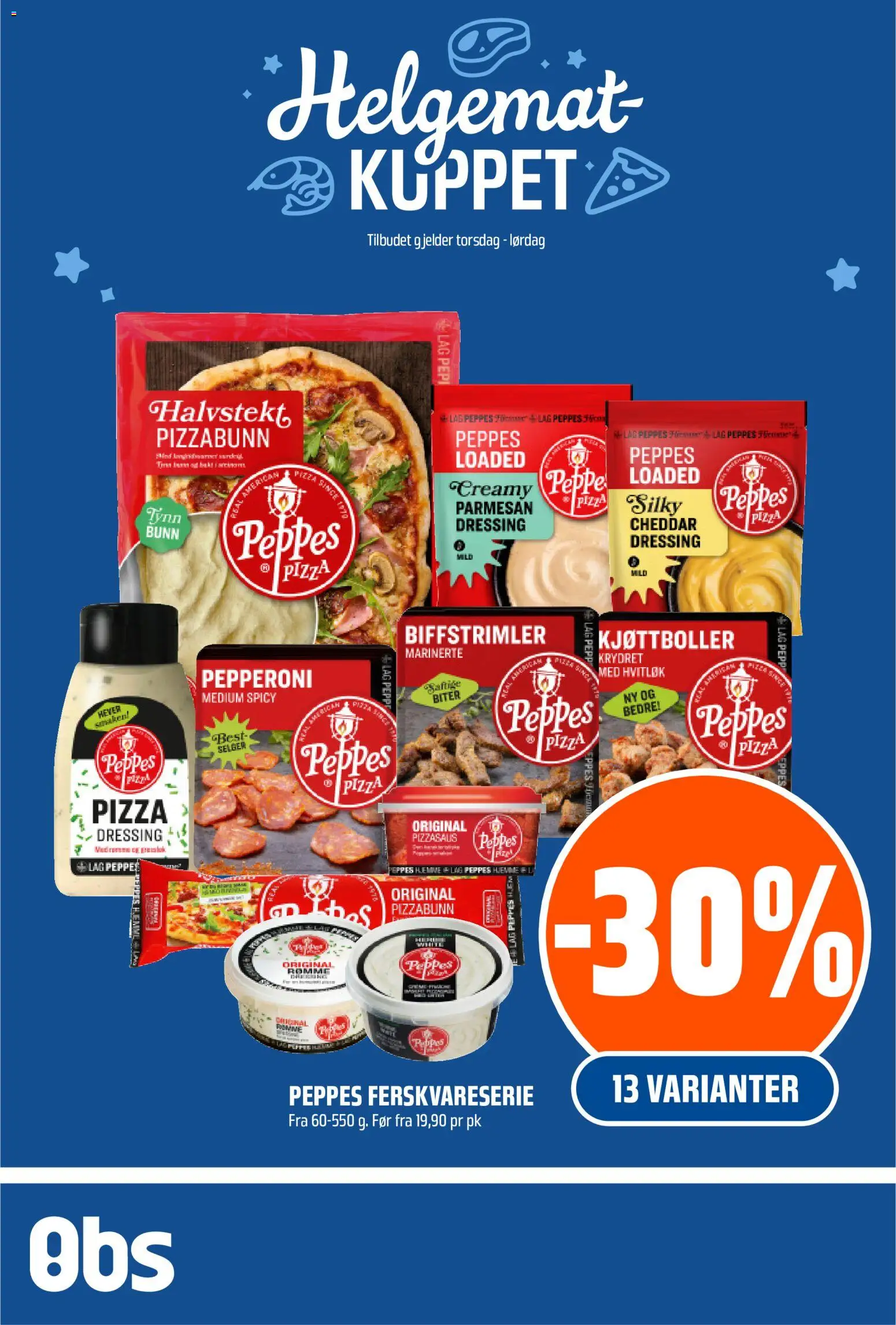 Forhåndsvis Coop Obs Helgemat Kuppet fra butikk Coop Obs gyldig fra 21/05/2026