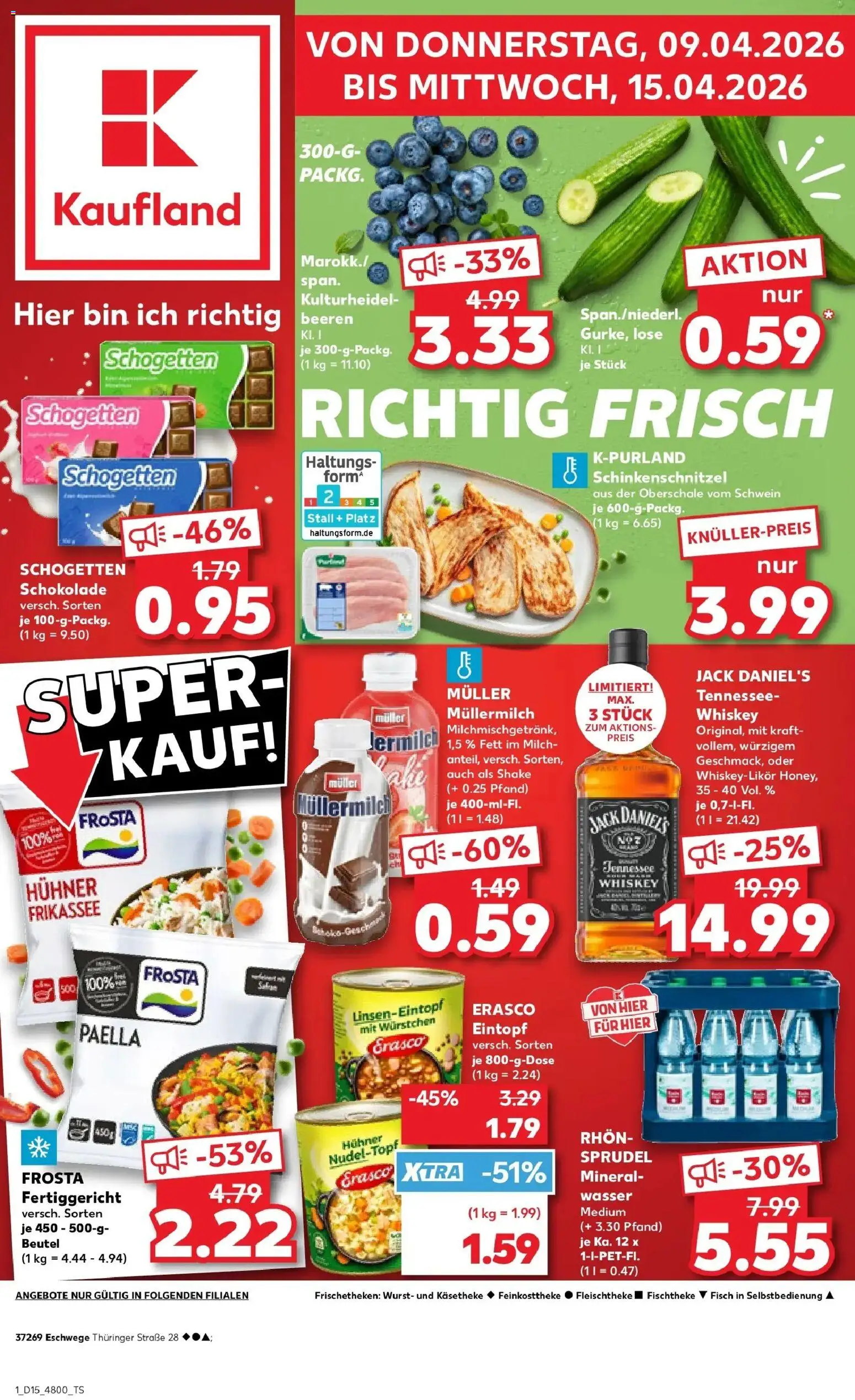 Vorschau von dem Prospekt des Geschäftes Kaufland, gültig ab dem 08.04.2026