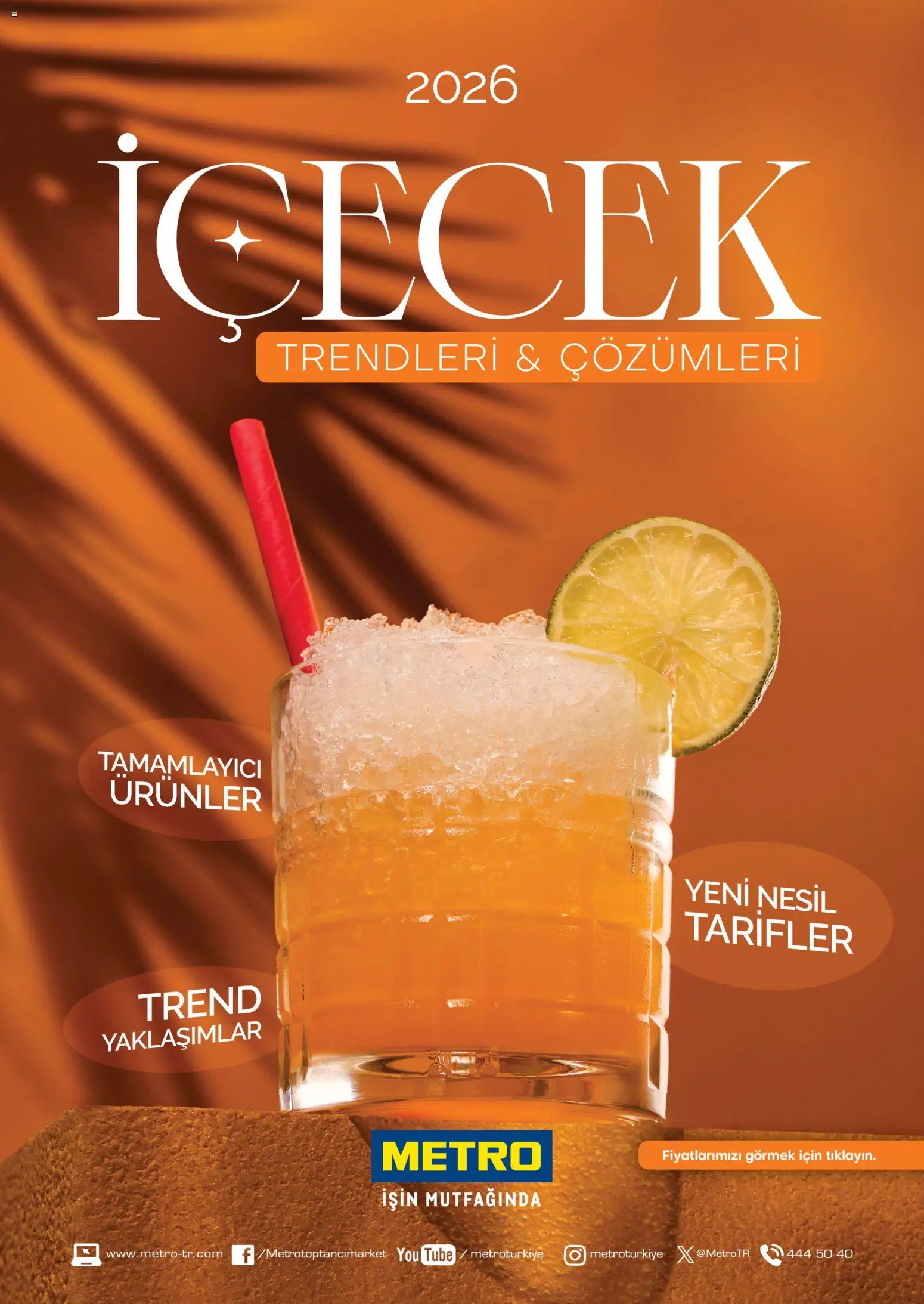 Metro Metro - İçecek Trendleri ve Çözümleri 08.07.2026 - Broşürünün önizlemesi