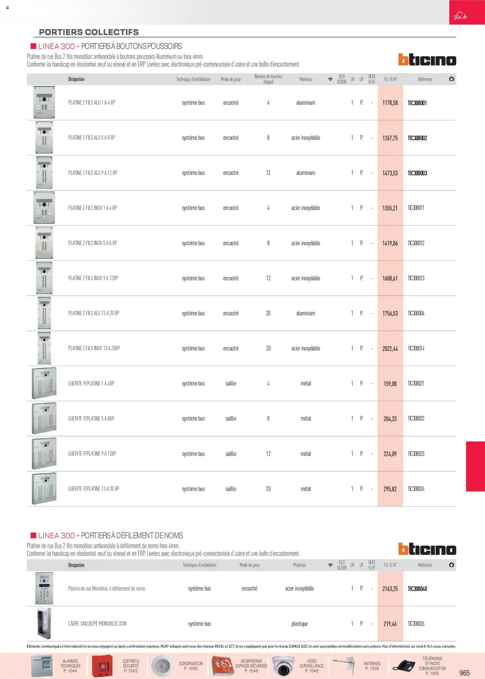 Prévisualisation de Brochure sécurité, communication du magasin Rexel formulaire valide 18/11/2025 - Vidéo, Radio, Cadre