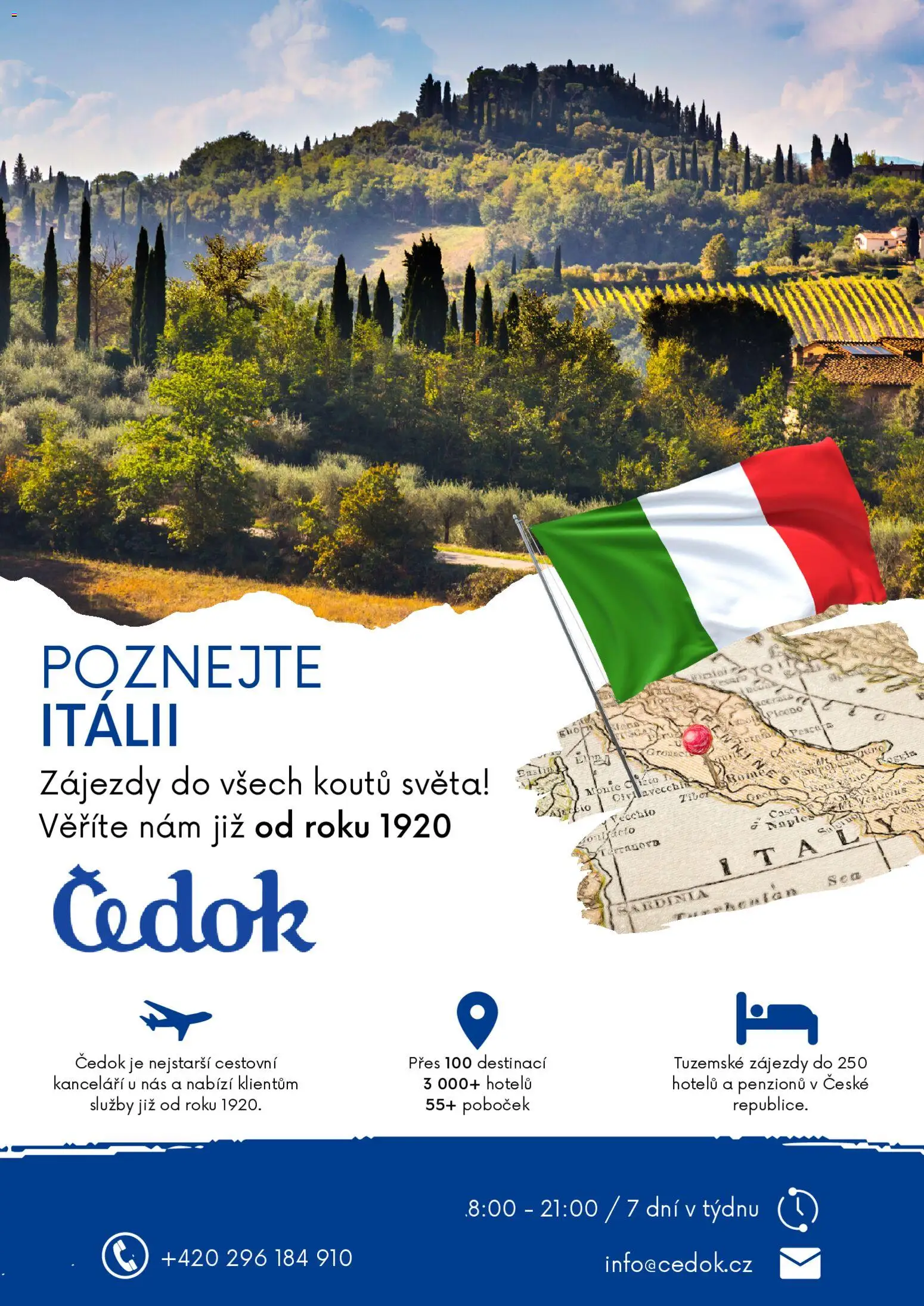 Náhled nabídky: Čedok Čedok katalog Itálie platný od 08.05.2026