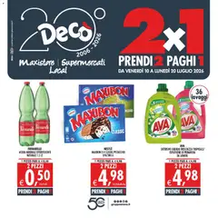 Anteprima dell'opuscolo Decò volantino Maxistore, Supermercati, Local dal negozio Decò valido da 10/07/2026