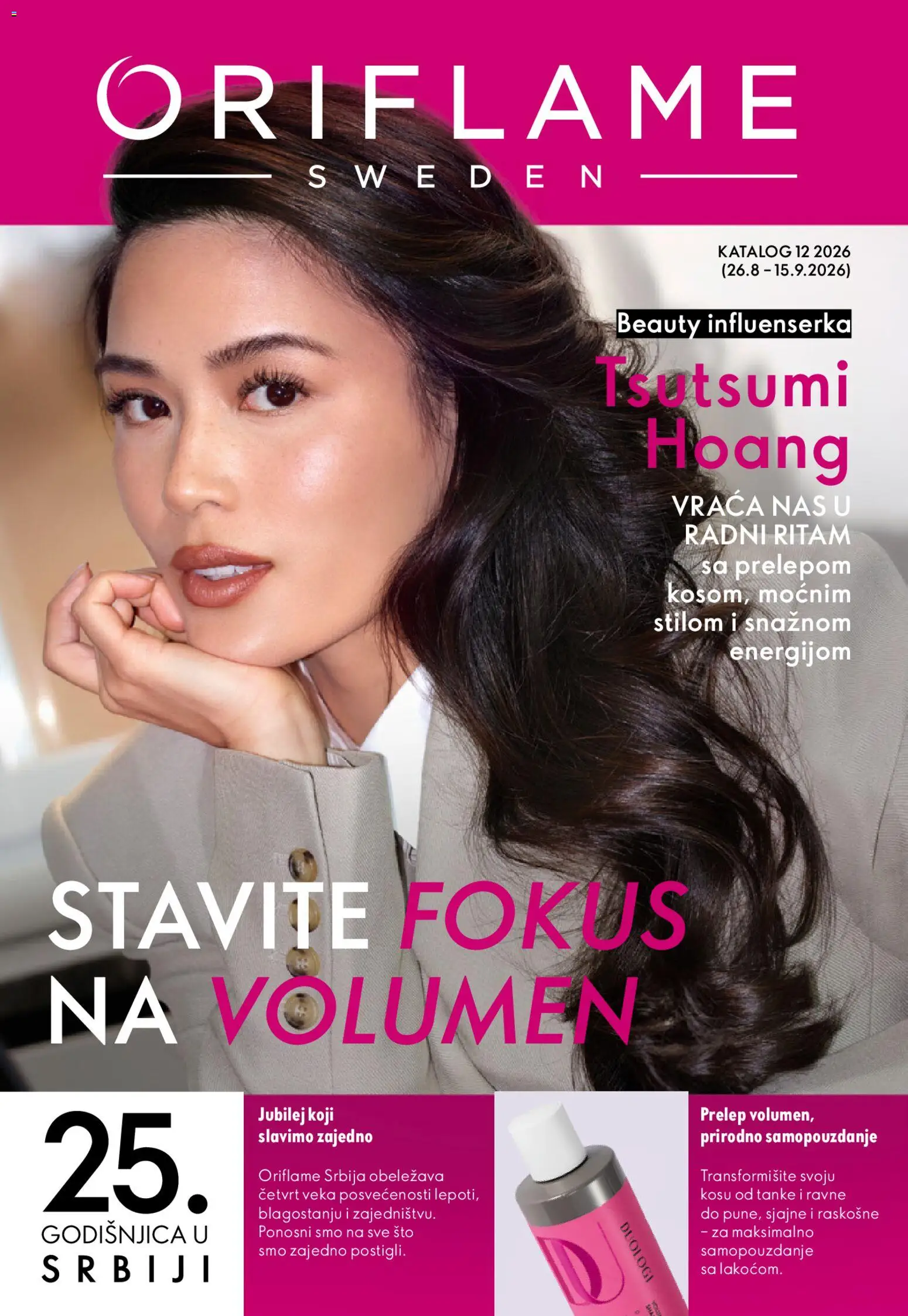 Pregled Oriflame kataloga - važi od 26.08.2026