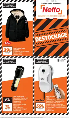 Prévisualisation de Netto - destockage octobre du magasin Netto formulaire valide 29/09/2026