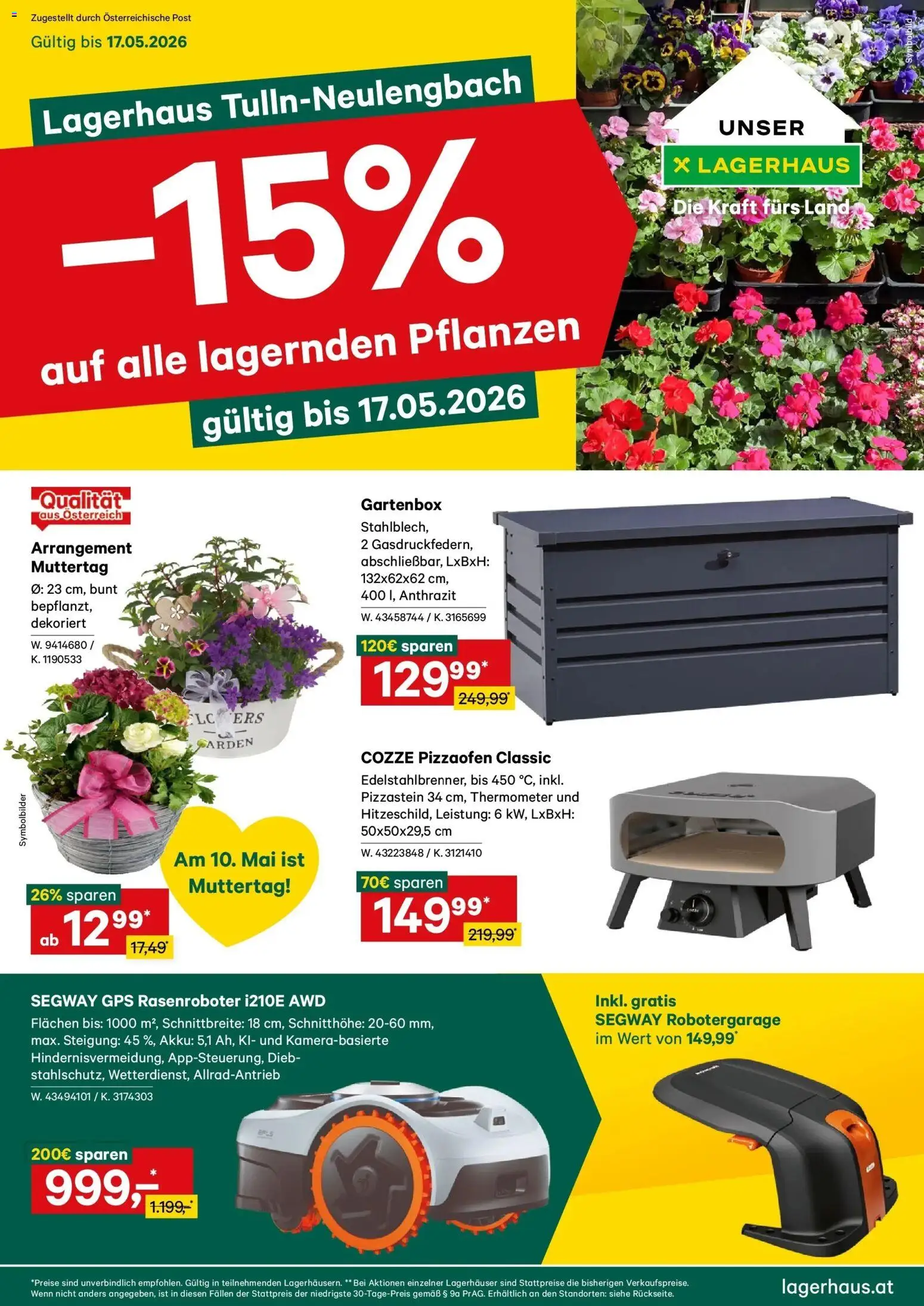 Vorschau der Angebote: Lagerhaus Lagerhaus Wochen Angebote gültig ab 04.05.2026