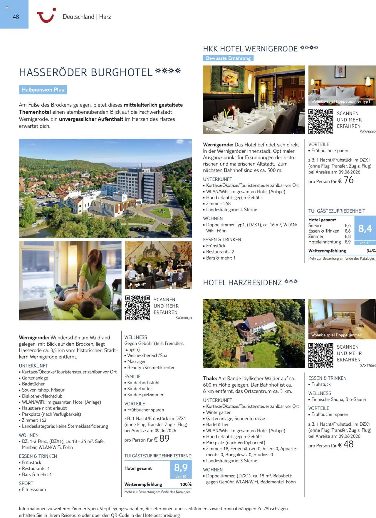 Vorschau von dem Prospekt des Geschäftes TUI, gültig ab dem 01.11.2025 - Babybett, Föhn, Hasseröder