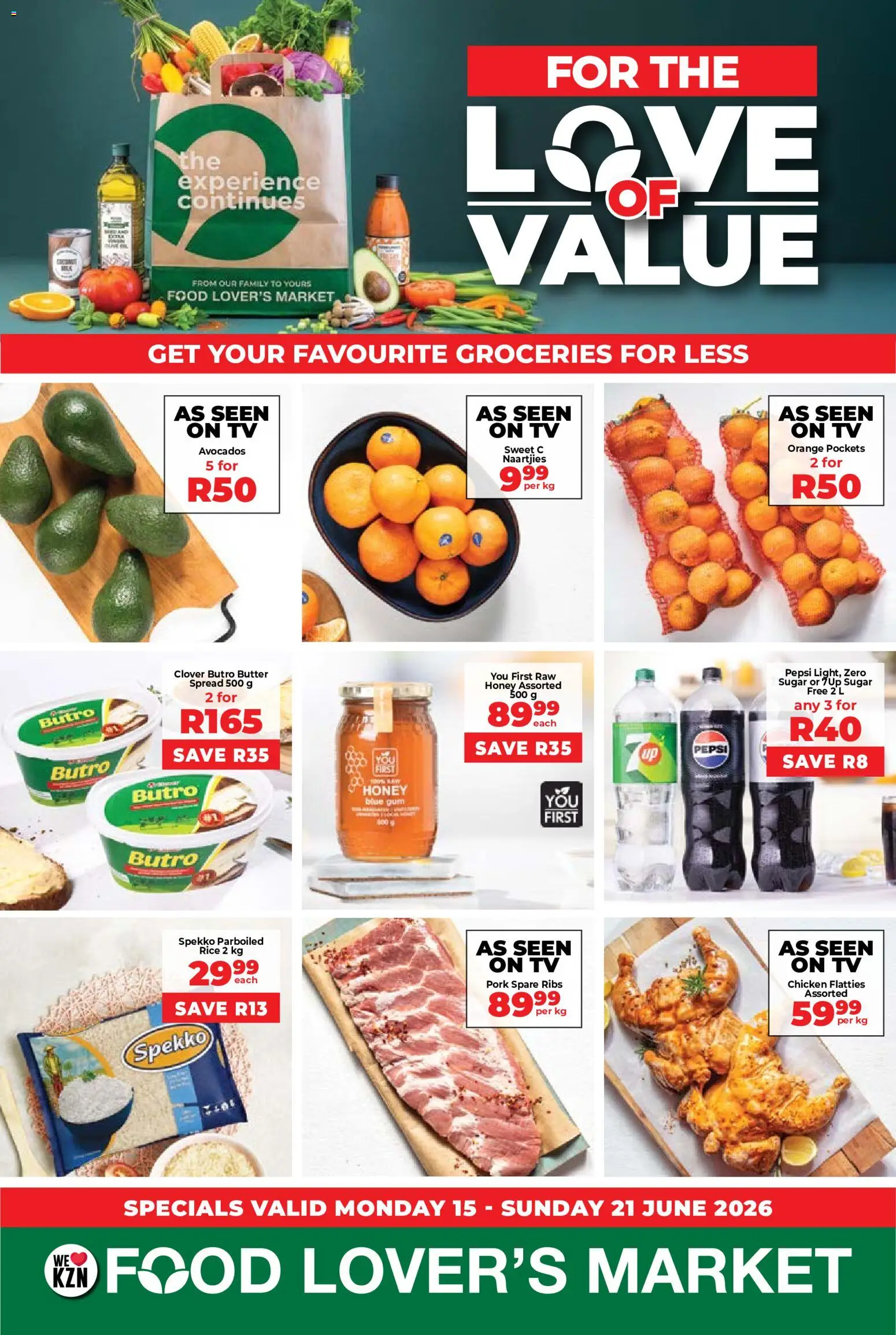 Preview of Food Lover's Market flyer valid from 15/06/2026