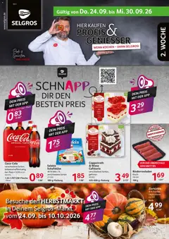 Vorschau von dem Prospekt des Geschäftes Selgros, gültig ab dem 24.09.2026