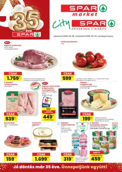 Spar - Spar City szórólap megtekintése, amely érvényes 2026.05.28.-től