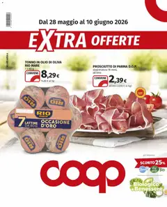 Anteprima dell'opuscolo COOP volantino Tortona dal negozio COOP valido da 28/05/2026