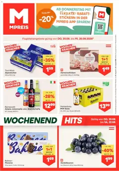 Vorschau der Angebote: MPREIS MPREIS Hohenems gültig ab 20.08.2026