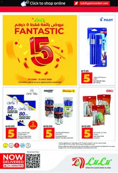 Preview of the catalogue Lulu Hypermarket catalogue fantastic 5 of store Lulu Hypermarket valid from 27 Jun, 2026