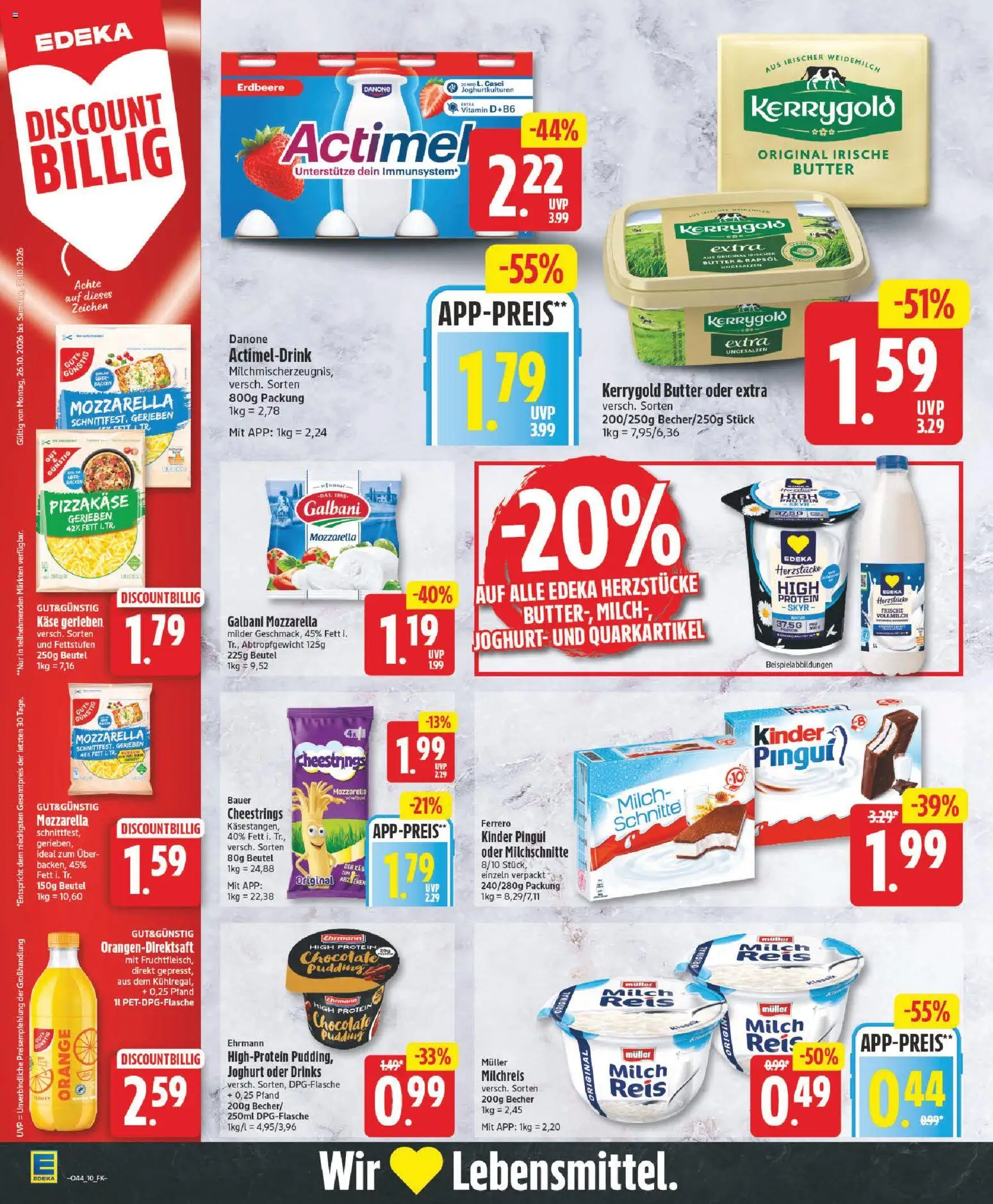 Vorschau von dem Prospekt des Geschäftes Edeka, gültig ab dem 26.10.2026