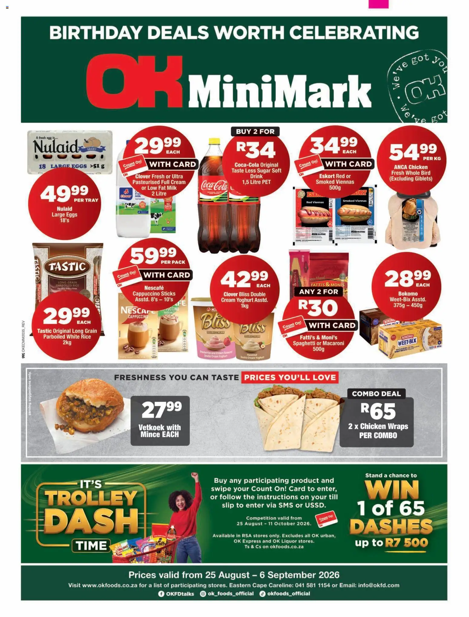 Preview of OK Foods flyer valid from 25/08/2026