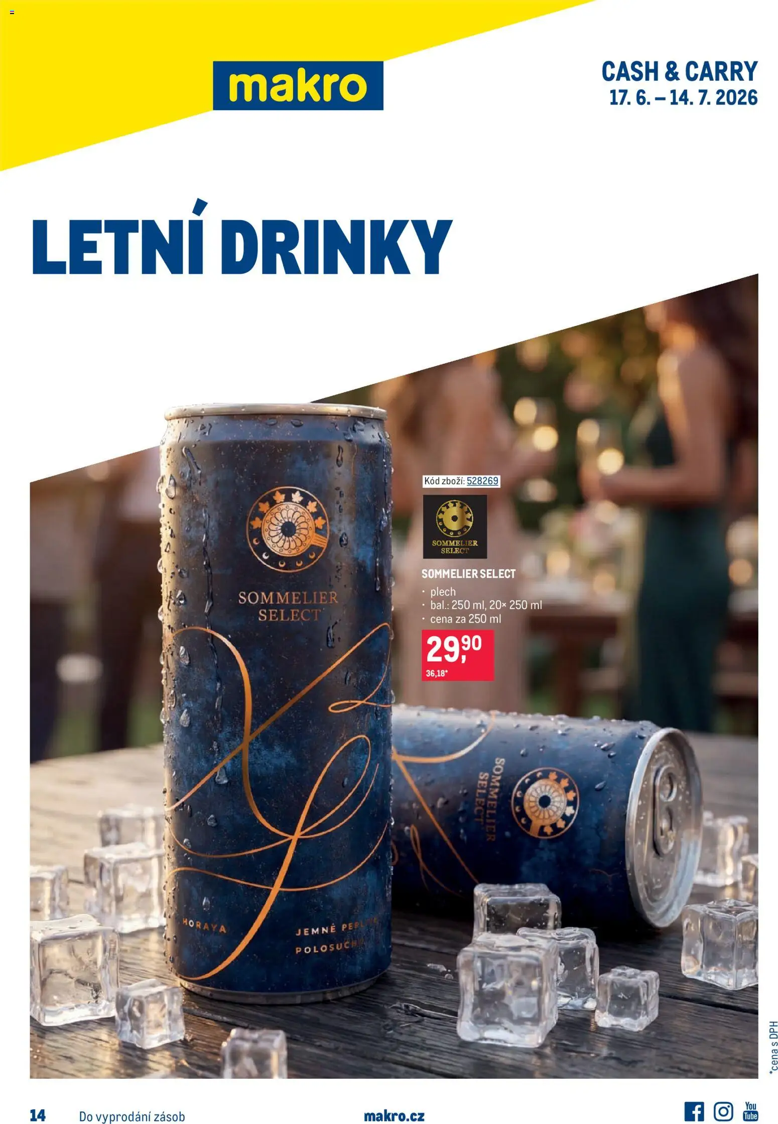 Náhled nabídky: Makro Makro leták - Letní drinky platný od 17.06.2026
