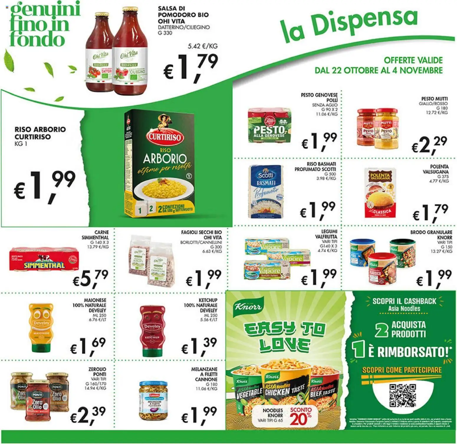 Anteprima dell'opuscolo Coal volantino dal negozio Coal valido da 22/10/2026 - Fagioli, Carne, Riso Basmati, Riso, Legumi, Maionese, Salsa, Brodo
