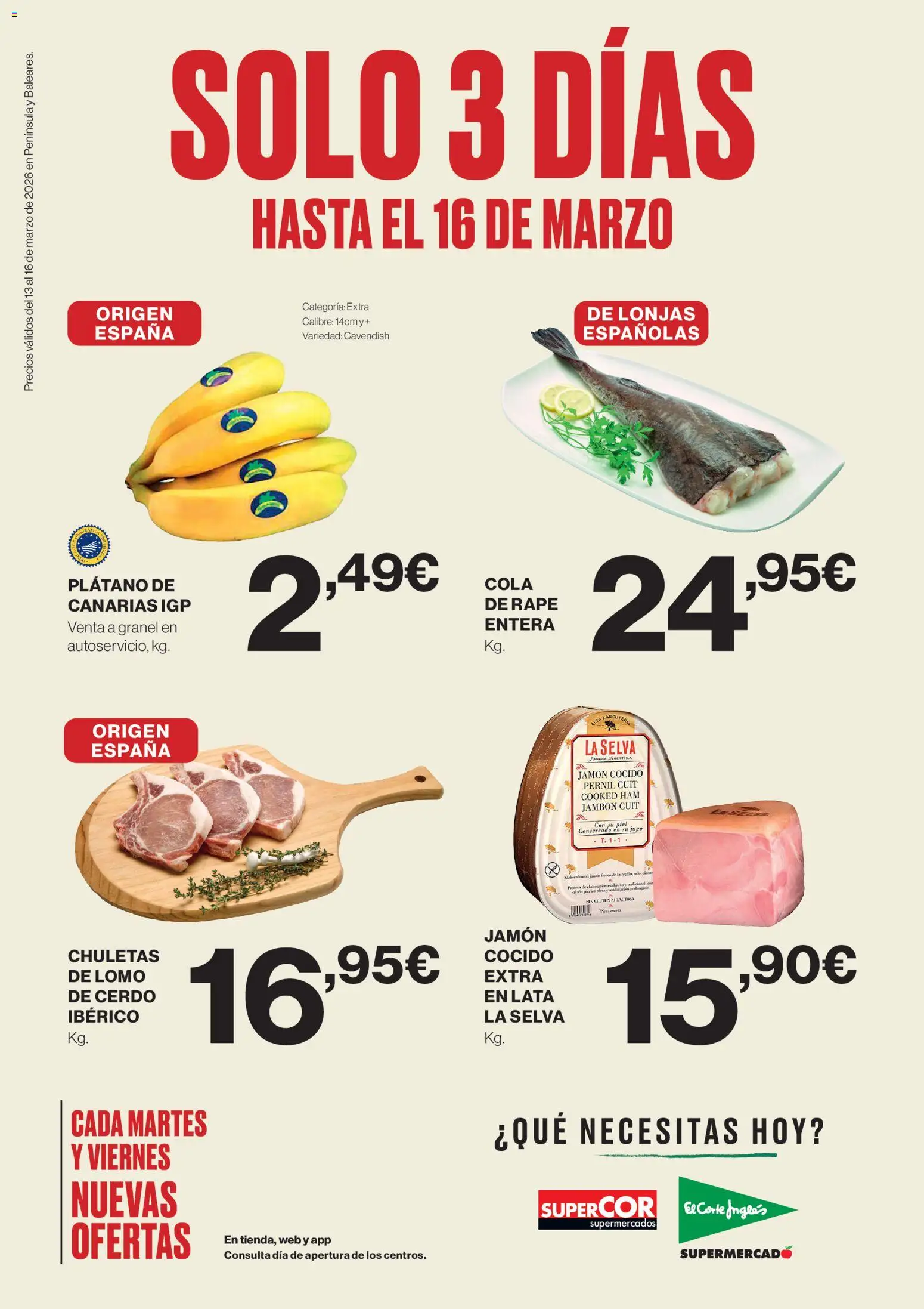 Vista previa del folleto de la tienda Supercor válido desde el 13/03/2026 