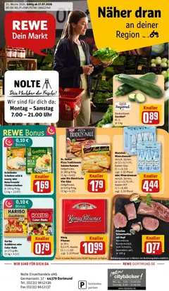 Vorschau von dem Prospekt des Geschäftes Rewe, gültig ab dem 27.07.2026