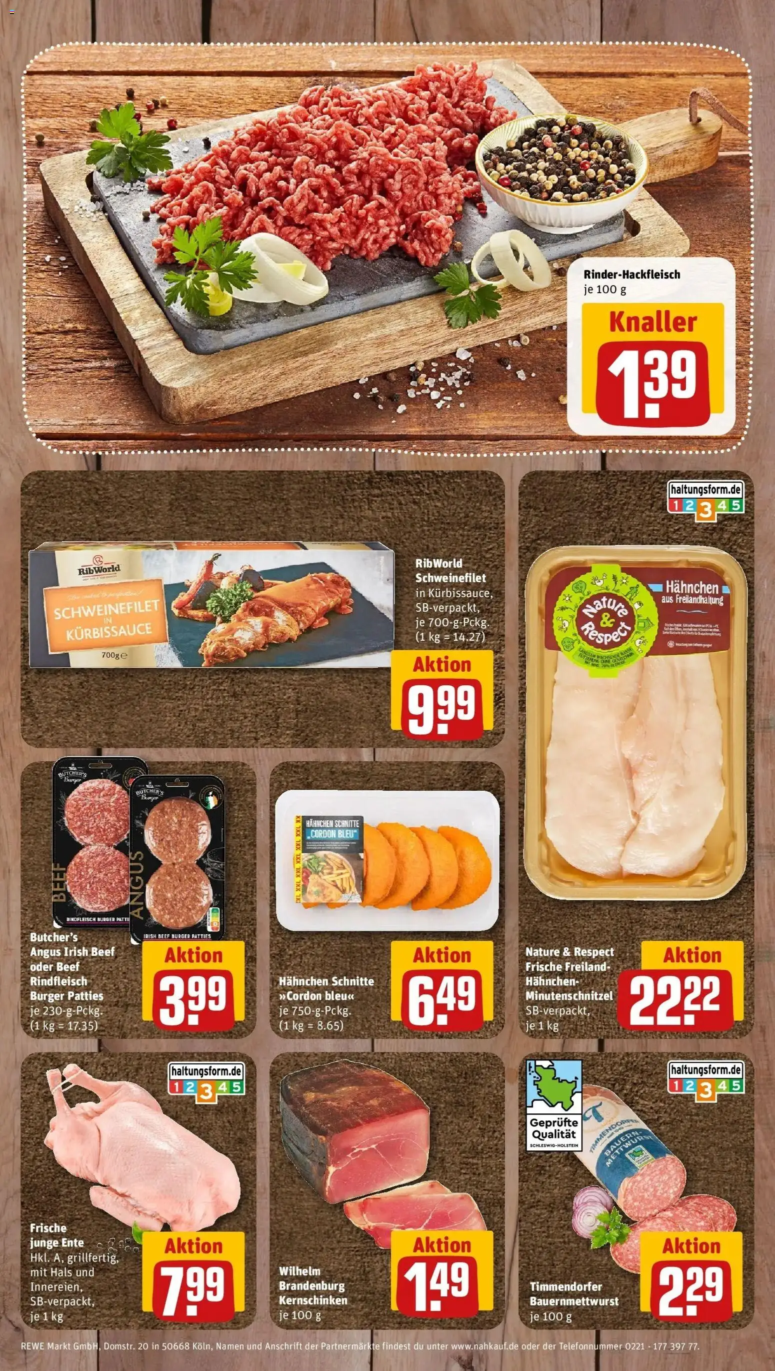 Vorschau von dem Prospekt des Geschäftes Rewe, gültig ab dem 26.10.2026