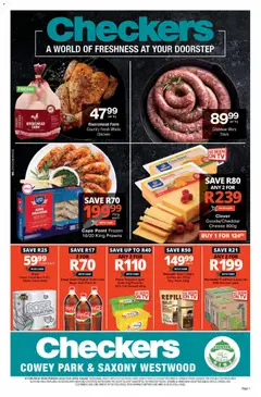 Preview of Checkers flyer valid from 06/07/2026
