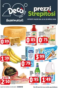 Anteprima dell'opuscolo Decò volantino Superfreddo dal negozio Decò valido da 21/04/2026