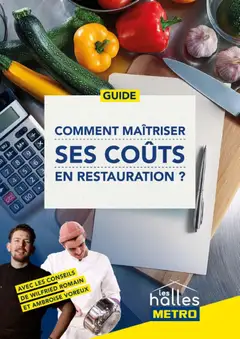 Prévisualisation de METRO - Comment maîtriser ses coûts en restauration du magasin METRO formulaire valide 01/01/2026