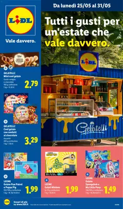 Anteprima dell'opuscolo Lidl volantino Gelato dal negozio Lidl valido da 25/05/2026