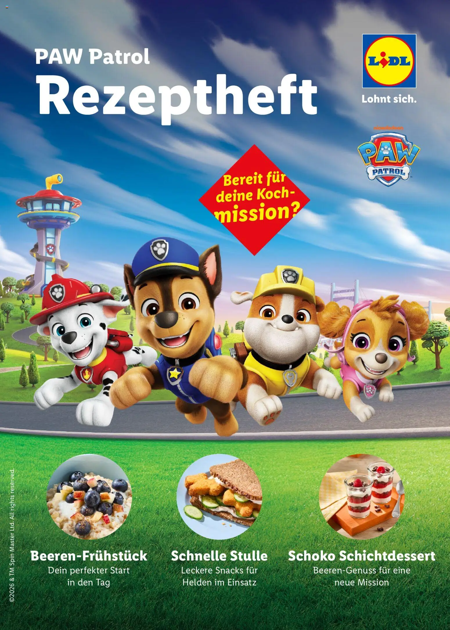 Náhled nabídky: Lidl Německo Lidl Německo leták - Paw Patrol platný od 20.07.2026