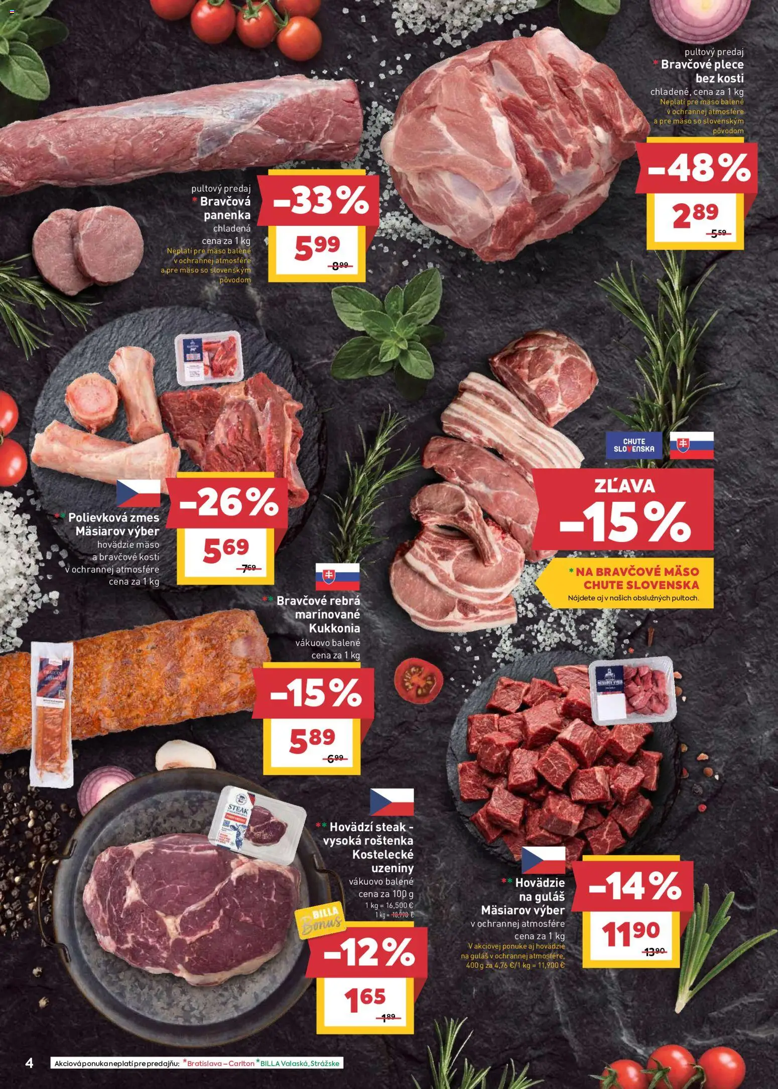 Náhľad Billa letáku platného od 15.07.2026