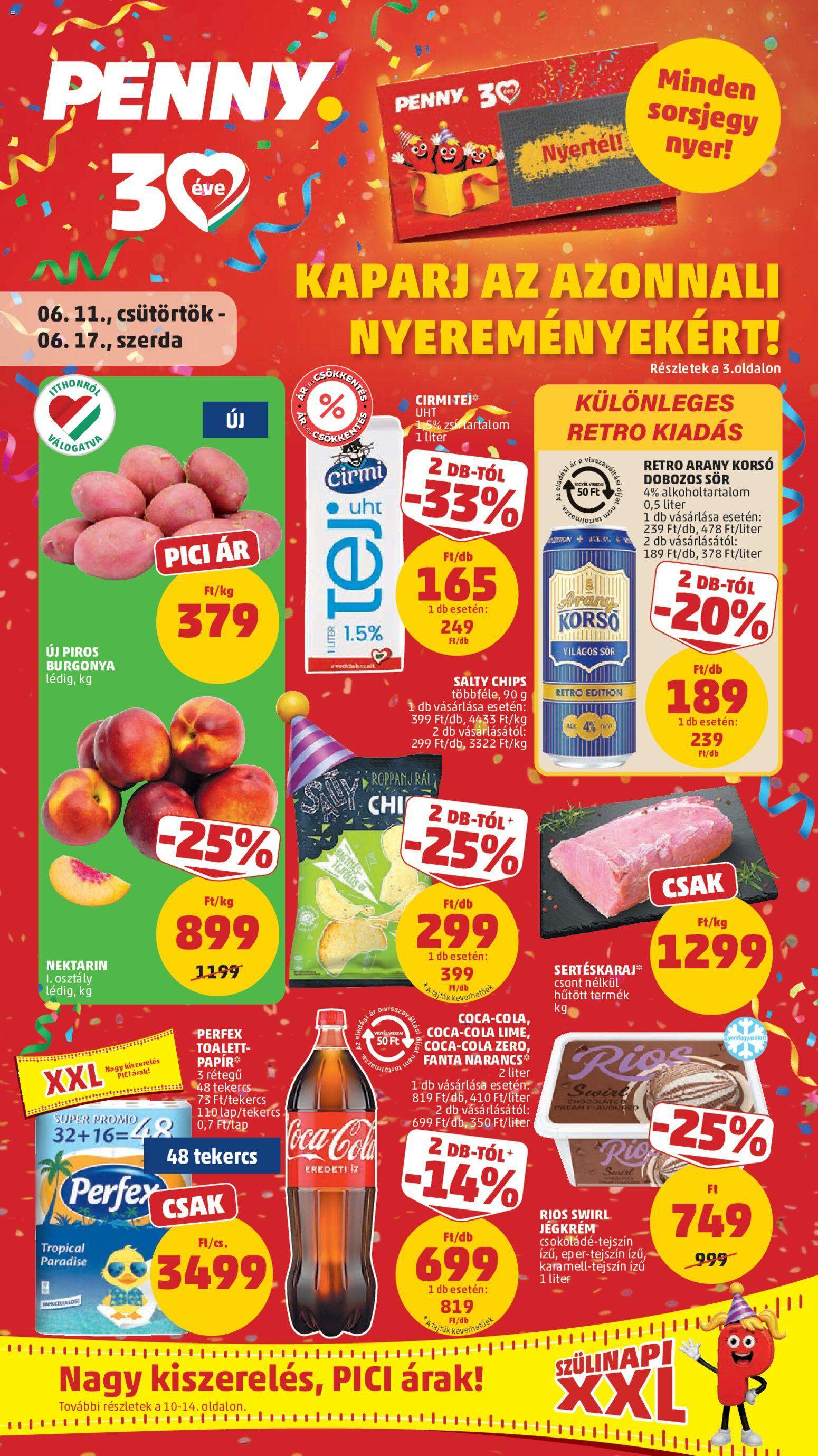 Akciós újság Penny 06.11.