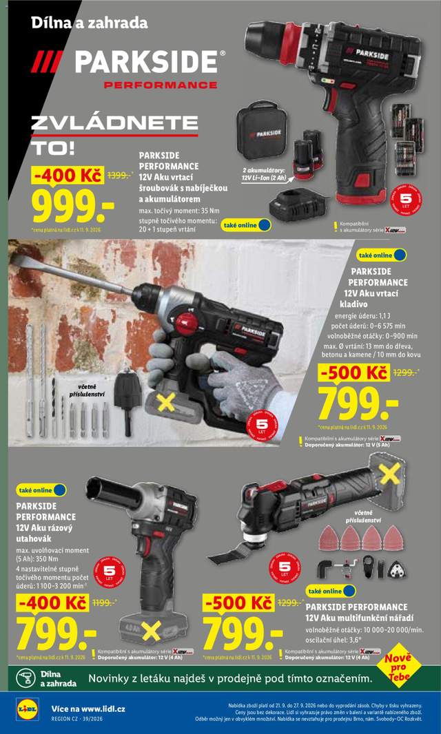 Nový Lidl leták od 21.09.