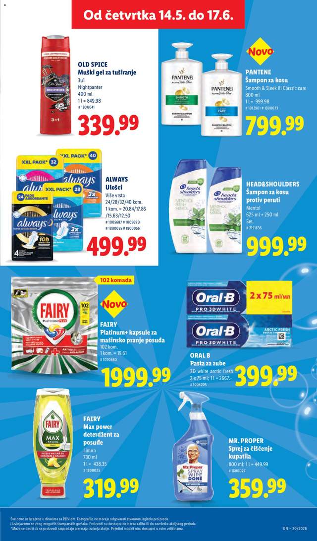 Novi Lidl katalog od 14.05.