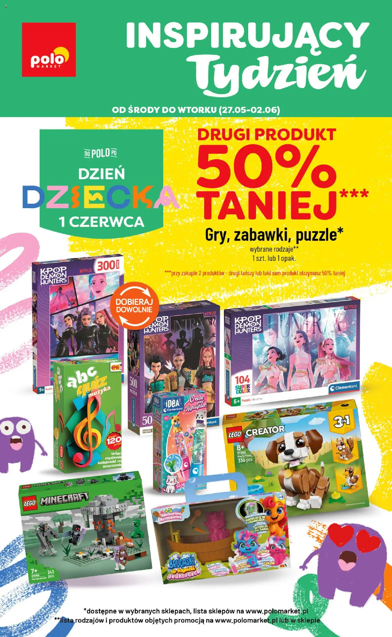 Pogląd gazetki "POLOmarket gazetka - Inspirujący Tydzień" ze sklepu POLOmarket ważnej od 27.05.2026