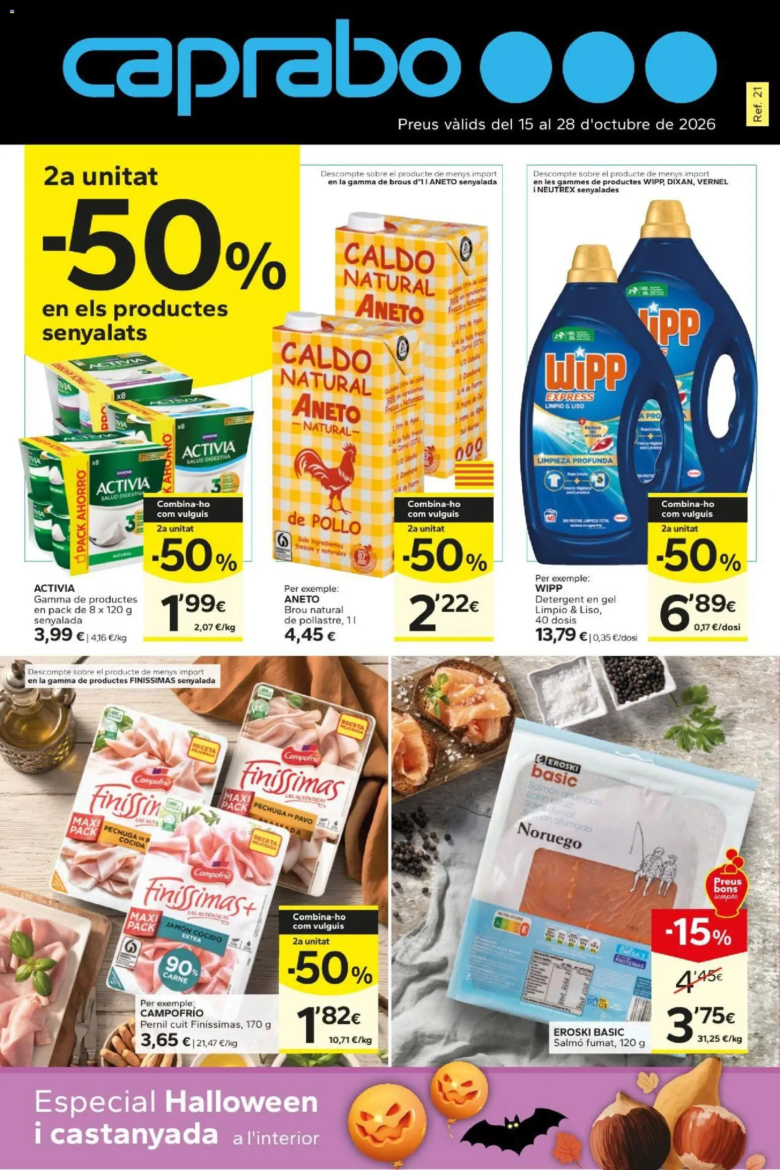 Vista previa del folleto de la tienda Caprabo válido desde el 15/10/2026 