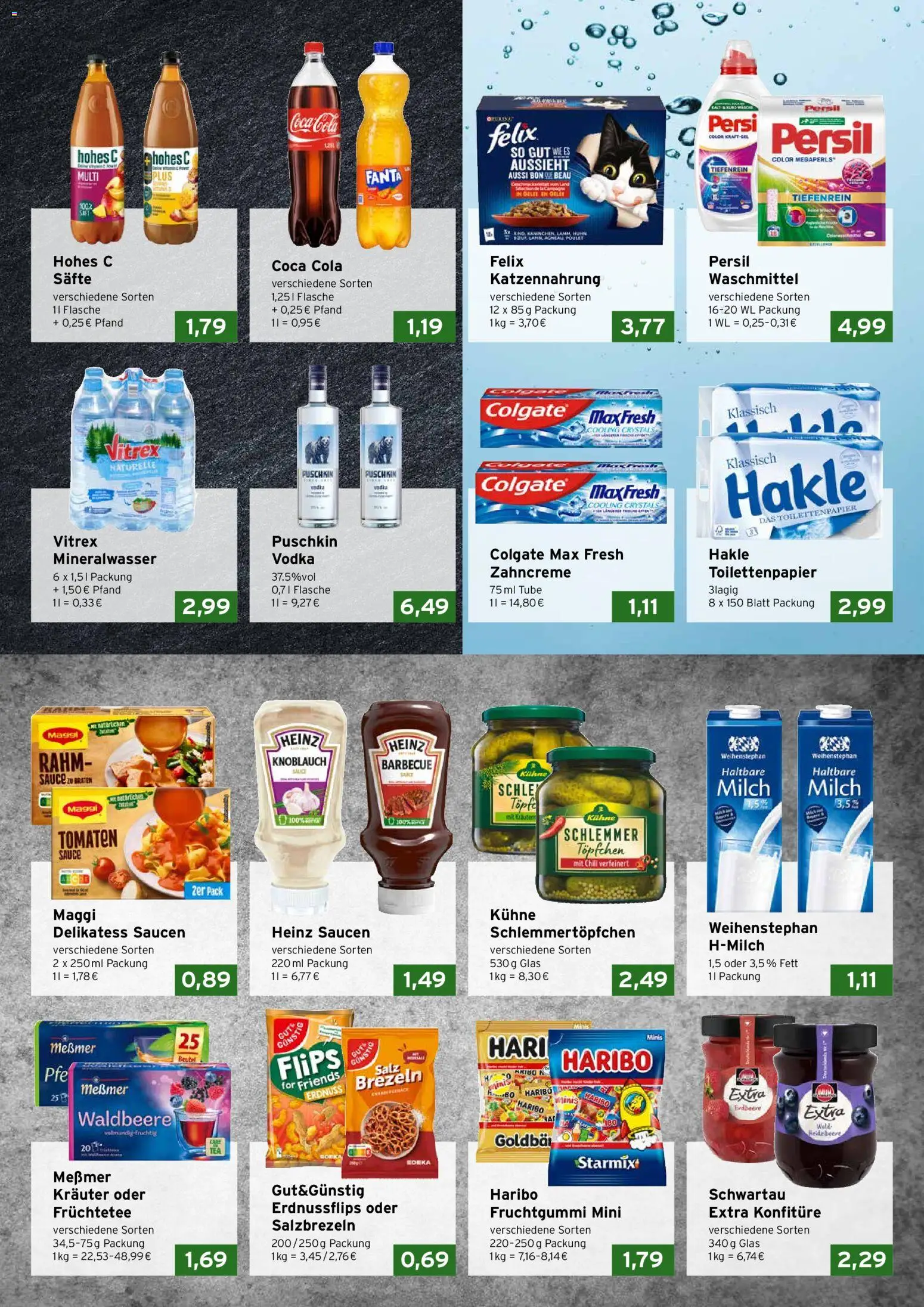 Vorschau von dem Prospekt des Geschäftes CAP Markt, gültig ab dem 26.10.2026 - Haribo, Cola, Toilettenpapier, Milch, Salz, Waschmittel, Messmer, Früchtetee
