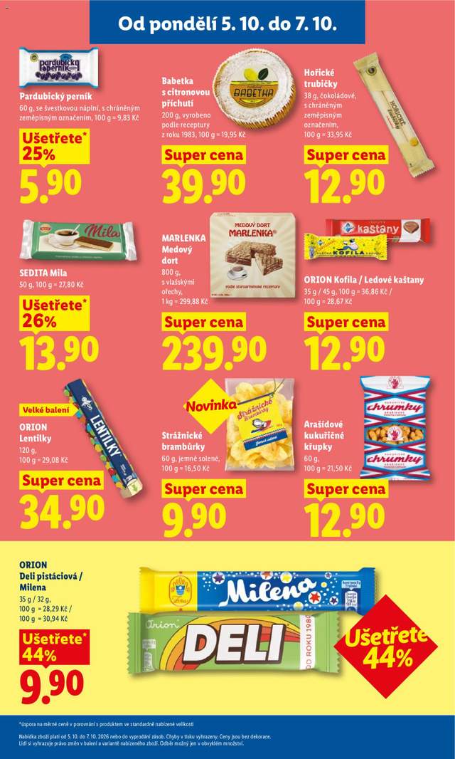 Nový Lidl leták od 05.10.