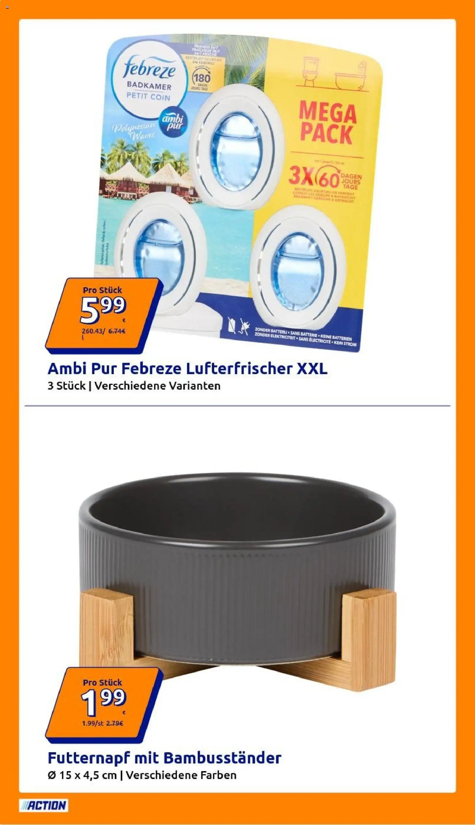 Vorschau von dem Prospekt des Geschäftes Action, gültig ab dem 28.10.2026 - Batterien