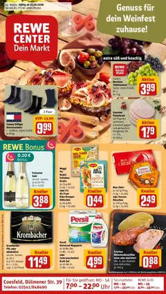 Vorschau von dem Prospekt des Geschäftes Rewe, gültig ab dem 12.10.2026