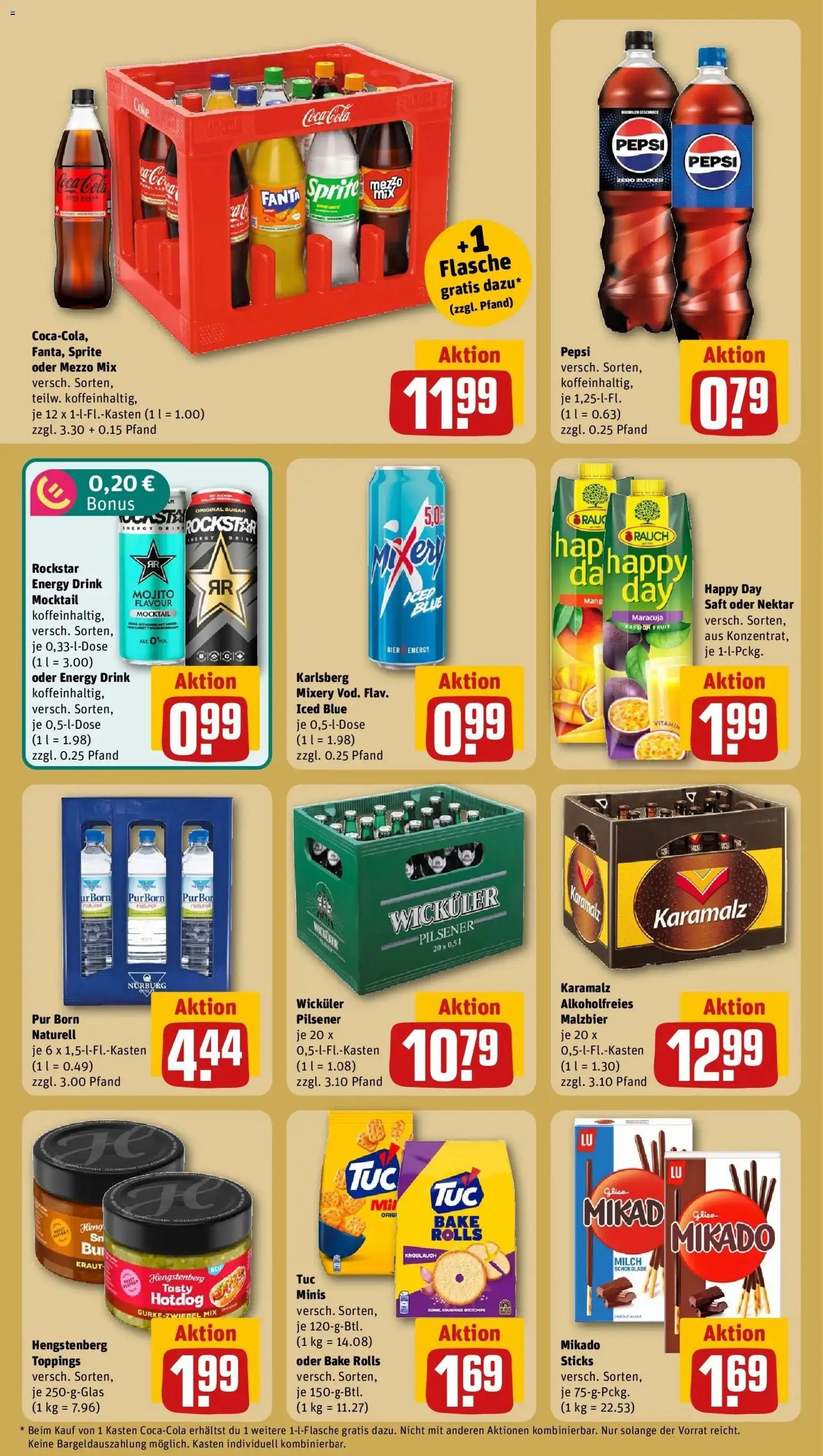 Vorschau von dem Prospekt des Geschäftes Rewe, gültig ab dem 12.10.2026