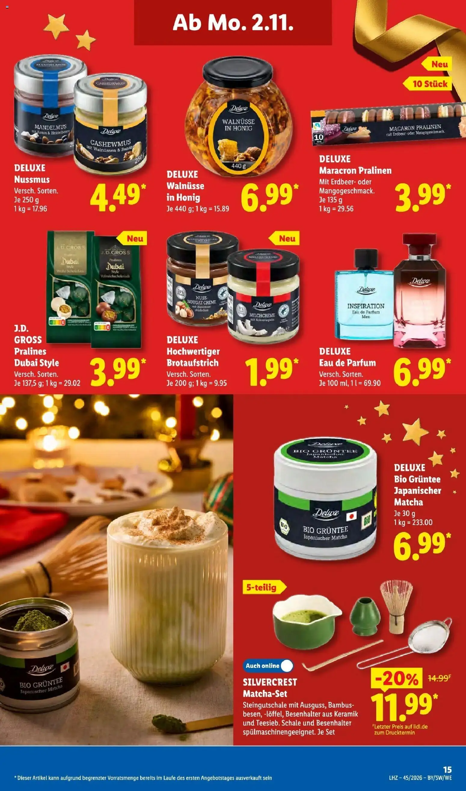 Vorschau von dem Prospekt des Geschäftes Lidl, gültig ab dem 02.11.2026
