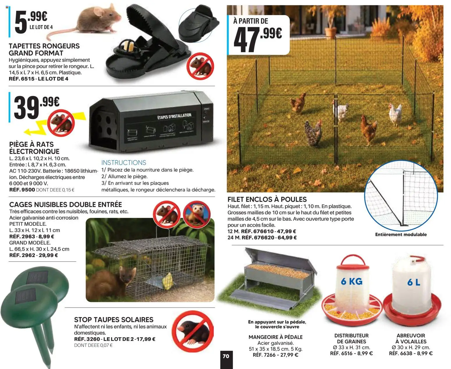 Prévisualisation de Shopix Catalogue Autome-Hiver 2026/2027 du magasin Shopix formulaire valide 01/09/2026 - Distributeur, Batterie, Porte, Graines, Pince, Couvercle