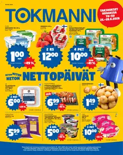 Kaupan Tokmanni Tokmanni ruokatarjoukset esikatselu, voimassa 25/06/2026