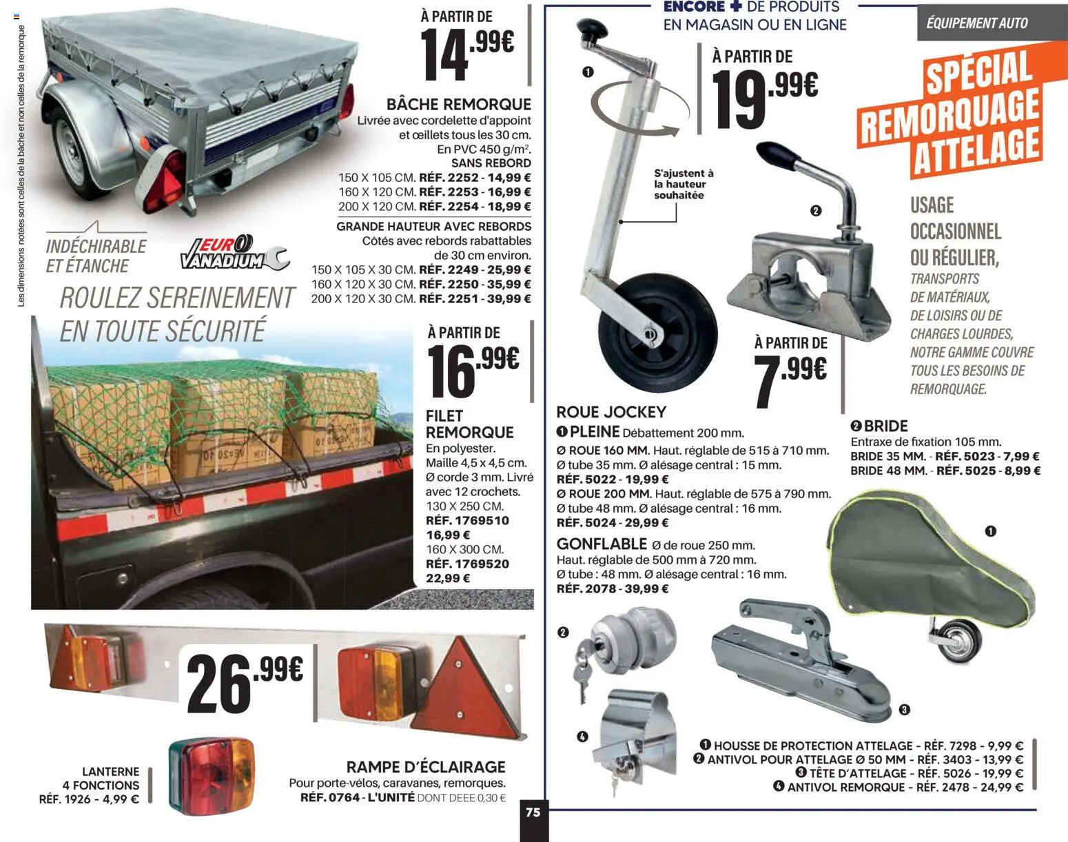 Prévisualisation de Shopix Catalogue Autome-Hiver 2026/2027 du magasin Shopix formulaire valide 01/09/2026 - Livre, Remorque, Bâche, Roue jockey