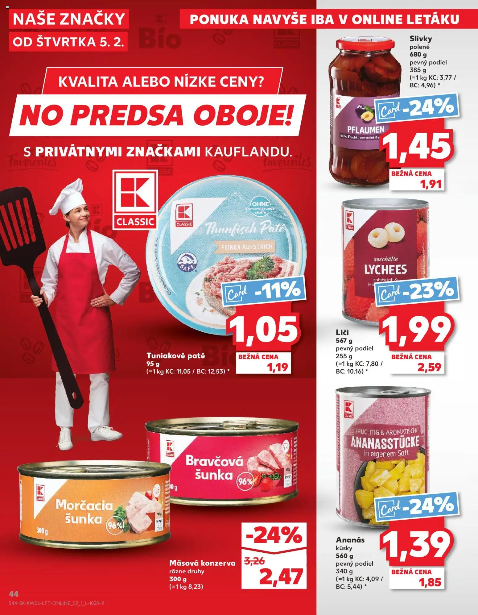 Náhľad Kaufland letáku platného od 05.02.2026